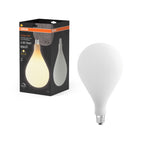 Osram / Ledvance LED Filament Vintage 1906 Big Grape matt 320° 7,3-60W/827 warmweiß 806lm E27 220-240V dimmbar – Produkt mit Verpackung