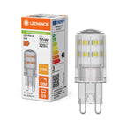 Osram / Ledvance LED Pin klar 300° Performance 3-30W/827 warmweiß 320lm G9 220-240V dimmbar – Produkt mit Verpackung