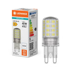 Osram / Ledvance LED Pin klar 300° Performance 4,2-40W/840 kaltweiß 470lm G9 220-240V – Produkt mit Verpackung