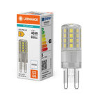 Osram / Ledvance LED Pin klar 320° Performance 4,5-48W/840 kaltweiß 600lm G9 220-240V – Produkt mit Verpackung