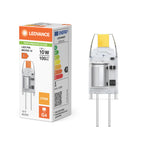 Osram / Ledvance LED Pin Micro klar 320° Performance 1-10W/827 warmweiß 100lm G4 AC/DC 12V – Produkt mit Verpackung