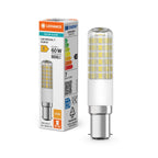 Osram / Ledvance LED Special T 320° Performance 6,5-60W/827 warmweiß 806lm B15d 220-240V – Produkt mit Verpackung