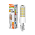 Osram / Ledvance LED Special T Slim T klar 320° 6,5-60W/827 warmweiß 806lm E14 220-240V 82mm dimmbar – Produkt mit Verpackung