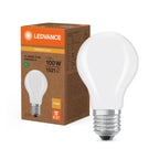 Osram / Ledvance LED Filament Classic A matt 300° Superior UltraEfficient 7,2-100W/827 warmweiß 1521lm E27 220-240V – Produkt mit Verpackung