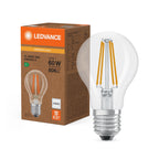 Osram / Ledvance LED Filament Classic A klar 300° Superior UltraEfficient 3,8-60W/840 kaltweiß 806lm E27 220-240V – Produkt mit Verpackung