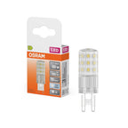 Osram / Ledvance LED Pin klar 320° 4,9-60W/840 kaltweiß 806lm G9 220-240V – Produkt mit Verpackung