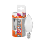 Osram / Ledvance LED Superstar Kerze B matt 200° 3xclick Relax/Active/Sleep 4,9-40W/827…840 warmweiß…kaltweiß 470lm E14 220-240V – Produkt mit Verpackung