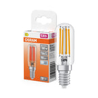 Osram / Ledvance LED Filament Special Stick T klar 300° 4,9-55W/840 kaltweiß 730lm E14 220-240V – Produkt mit Verpackung
