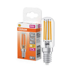 Osram / Ledvance LED Filament Special Stick T klar 300° 6,5-55W/827 warmweiß 730lm E14 220-240V dimmbar – Produkt mit Verpackung