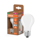 Osram / Ledvance LED Filament Classic A matt 320° UltraEfficient 2,2-40W/840 kaltweiß 470lm E27 220-240V dimmbar – Produkt mit Verpackung