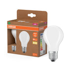 Osram / Ledvance LED Filament Classic A matt 300° UltraEfficient 5-75W/827 warmweiß 1055lm E27 220-240V 2er Pack – Produkt mit Verpackung