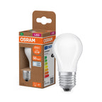 Osram / Ledvance LED Filament Tropfen P matt 330° UltraEfficient 1,2-25W/840 kaltweiß 255lm E27 220-240V – Produkt mit Verpackung