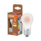 Osram / Ledvance LED Filament Tropfen P matt 330° UltraEfficient 2,2-40W/827 warmweiß 470lm E27 220-240V – Produkt mit Verpackung