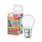 Osram / Ledvance LED Superstar Plus Classic P matt 300° 5,5-60W/927 warmweiß 806lm B22d 220-240V dimmbar – Produkt mit Verpackung