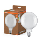 Osram / Ledvance LED Filament Globe G125 matt 330° UltraEfficient 11,6-150W/840 kaltweiß 2452lm E27 220-240 .V – Produkt mit Verpackung
