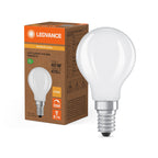 Osram / Ledvance LED Filament Tropfen P matt 300° Superior 2,5-40W/827 warmweiß 470lm E14 220-240V dimmbar – Produkt mit Verpackung