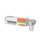 Osram / Ledvance LED Spot PAR16 36° Performance 3,7-50W/930 warmweiß 350lm GU10 220-240V dimmbar 5er Pack – Produkt mit Verpackung
