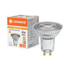 Osram / Ledvance LED Spot PAR16 36° Superior 6,1-80W/927 warmweiß 575lm GU10 220-240V dimmbar – Produkt mit Verpackung