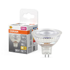 Osram / Ledvance LED Star Spot MR16 36° 6,1-50W/827 warmweiß 621lm GU5.3 12V – Produkt mit Verpackung