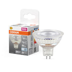 Osram / Ledvance LED Star Spot MR16 36° 6,1-50W/840 kaltweiß 621lm GU5.3 12V – Produkt mit Verpackung