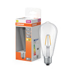 Osram / Ledvance LED Filament Star Edison ST klar 300° 1,8-25W/827 warmweiß 250lm E27 220-240V – Produkt mit Verpackung