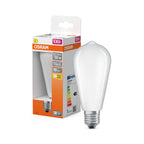 Osram / Ledvance LED Filament Star Edison ST matt 300° 5,4-55W/827 warmweiß 730lm E27 220-240V – Produkt mit Verpackung