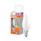 Osram / Ledvance LED Filament Star Kerze B matt 300° 1-15W/827 warmweiß 136lm E14 220-240V – Produkt mit Verpackung