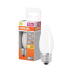 Osram / Ledvance LED Filament Star Kerze B matt 300° 3,4-40W/827 warmweiß 470lm E27 220-240V – Produkt mit Verpackung