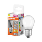 Osram / Ledvance LED Filament Star Tropfen P matt 300° 1-15W/827 warmweiß 136lm E27 220-240V – Produkt mit Verpackung