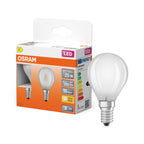 Osram / Ledvance LED Filament Star Tropfen P matt 300° 1,8-25W/827 warmweiß 250lm E14 220-240V 2er Pack – Produkt mit Verpackung