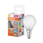 Osram / Ledvance LED Filament Star Tropfen P matt 300° 3,4-40W/865 tageslichtweiß 470lm E14 220-240V – Produkt mit Verpackung