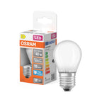 Osram / Ledvance LED Filament Star Tropfen P matt 300° 3,4-40W/865 tageslichtweiß 470lm E27 220-240V – Produkt mit Verpackung