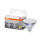Osram / Ledvance LED Star Spot MR16 120° 3,3-35W/827 warmweiß 396lm GU5.3 12V 2er Pack – Produkt mit Verpackung