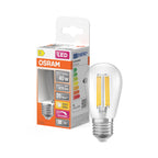 Osram / Ledvance LED Filament Superstar Edison ST klar 320° 3,4-40W/827 warmweiß 470lm E27 220-240V dimmbar – Produkt mit Verpackung