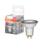 Osram / Ledvance LED Superstar Spot PAR16 120° 6,9-51 W/940 kaltweiß 650lm GU10 220-240V dimmbar – Produkt mit Verpackung