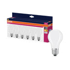 Osram / Ledvance LED Filament Star Classic A matt 300° 6,5-60W/827 warmweiß 806lm E27 220-240V 6er Pack – Produkt mit Verpackung