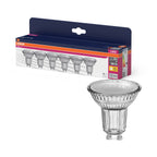 Osram / Ledvance LED Spot PAR16 36° Value 4,3-50W/827 warmweiß 350lm GU10 220-240V 6er Pack – Produkt mit Verpackung