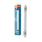 Osram / Ledvance AUX Haloline PRO klar 120W/1030 warmweiß 2245lm 3000k R7s 240V 118mm dimmbar – Produkt mit Verpackung