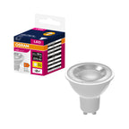 Osram LED alue PAR16 36° 6,9-80W/827 warmweiß 575lm GU10 220-240V – Produkt mit Verpackung