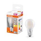Osram LED Filament Star Classic A60 matt 300° 4-40W/ warmweiß 470lm E27 220-240V – Produkt mit Verpackung