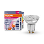 Osram LED Parathom PAR16 4,5-50W/927 GU10 36° 350lm warmweiß dimmbar – Produkt mit Verpackung