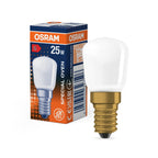 Osram Special T26/57 FR 25W E14 matt – Produkt mit Verpackung