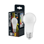 Osram LED Bellalux Classic A 10-75W/827 E27 matt 180° 1060lm warmweiß nicht dimmbar – Produkt mit Verpackung