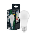 Osram LED Bellalux Classic A 13-100W/840 E27 matt 200° 1521lm kaltweiß nicht dimmbar – Produkt mit Verpackung