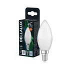 Osram LED Bellalux Classic B 5,7-25 W/840 E14 470lm kaltweiß nicht dimmbar matt 200° – Produkt mit Verpackung