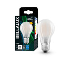 Osram LED Bellalux Classic A Glas 7-60W/840 E27 matt 300° 806lm kaltweiß nicht dimmbar – Produkt mit Verpackung
