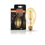 Osram LED Vintage 1906 Classic OVAL Filament 4,5-36 W/825 E27 klar 320° 470lm echt warmweiß nicht dimmbar – Produkt mit Verpackung