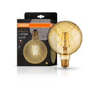 Osram LED Vintage 1906 Classic PINECONE Filament 4,5-40W/825 E27 klar 320° 470lm echt warmweiß nicht dimmbar – Produkt mit Verpackung