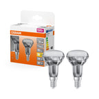 Osram LED Star R50 1,6-25W/827 E14 matt 36° 110lm warmweiß nicht dimmbar 2er Pack – Produkt mit Verpackung