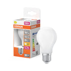 Osram LED Filament Superstar Classic A60 matt 300° 11-100W/827 warmweiß 1521lm E27 220-240V dimmbar – Produkt mit Verpackung
